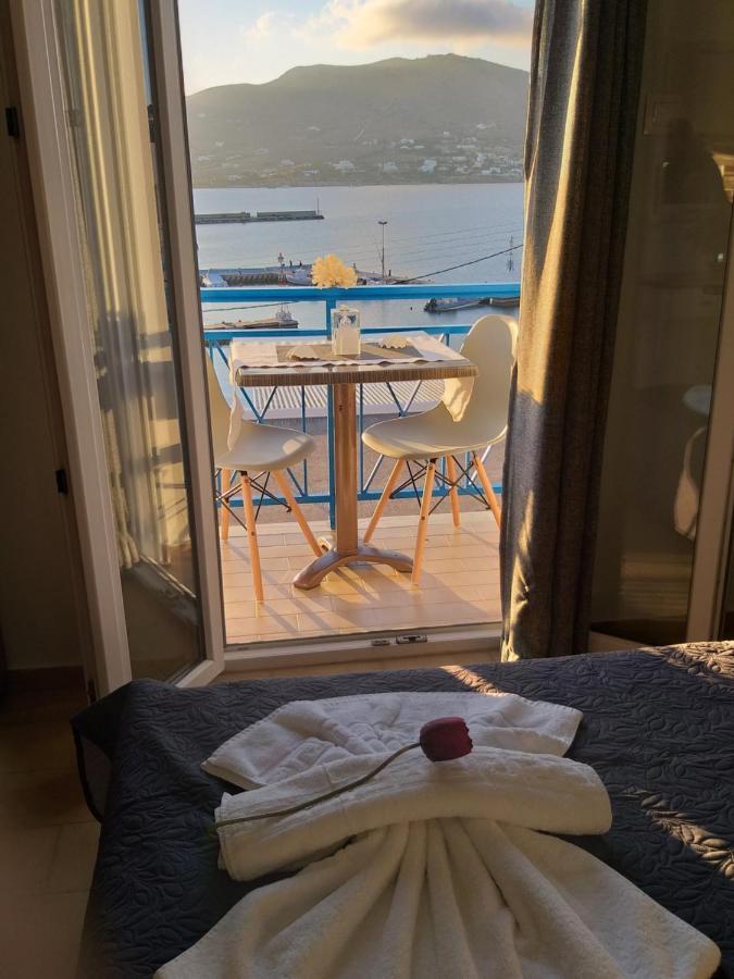 Meltemi Apartment Posidhonia  Bagian luar foto